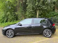 Used VW Golf VII Edition 150 HP (110 kW) 2020 Black Hatchback