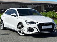 Used Audi A3 S-Line 108 HP (79 kW) 2024 White Hatchback