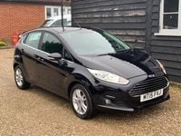 Used Ford Fiesta Zetec 2015 Black Hatchback