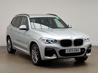 Used BMW X3 M Sport 190 HP (139 kW) 2021 Silver SUV