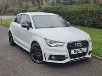 Used Audi A1 S-Line 122 HP (89 kW) 2012 White Hatchback