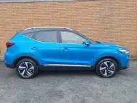 Used MG ZS Trophy Connect 114 kW (156 HP) 2022 Blue SUV