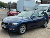 Used BMW 320 Sport Line 184 HP (135 kW) 2016 Blue Estate