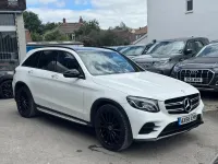 Used Mercedes GLC250 AMG line 2017 White SUV
