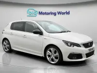 Used Peugeot 308 GT-line 130 HP (95 kW) 2019 White Hatchback