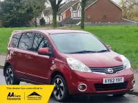 Used Nissan Note N-TEC 2012 Red Hatchback