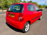 Used Kia Picanto 64 HP (47 kW) 2009 Red Hatchback