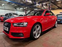 Used Audi A4 S-Line 2015 Red Sedan