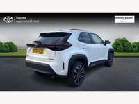 Used Toyota Yaris Hybrid Design 2023 White Hatchback