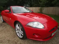 Używany Jaguar XK 2006 Czerwony Kabriolet