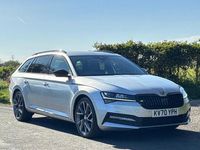 Second-hand Skoda Superb SportlinePlus 190 CP (139 kW) 2020 Argintiu Break