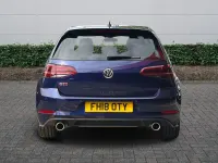 Used VW Golf VII GTI 2018 Blue Hatchback