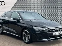Used Audi A3 S-Line 150 HP (110 kW) 2025 Black Hatchback