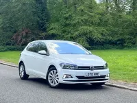 Used VW Polo Match 95 HP (69 kW) 2020 White Hatchback