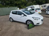 Used Vauxhall Corsa Excite 2015 White Hatchback