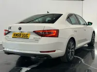 Used Skoda Superb 2018 White Hatchback