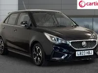 Used MG MG3 Exclusive 106 HP (77 kW) 2023 Black Hatchback
