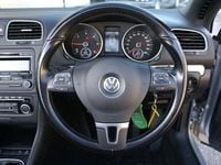 Used VW Golf Cabriolet SE 2012 Reflex silver metallic Cabriolet