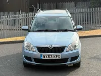 Used Skoda Roomster SE 105 HP (77 kW) 2013 Blue MPV