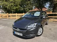 Used Vauxhall Corsa Design Edition 90 HP (66 kW) 2018 Grey Hatchback