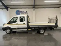 Used Ford Transit 130 HP (95 kW) 2019 White Cabriolet