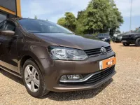 Used VW Polo Match 75 HP (55 kW) 2017 Brown Hatchback
