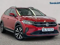 Used VW Taigo 95 HP (69 kW) 2022 Red SUV