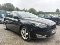 Used Ford Focus Titanium 125 HP (91 kW) 2018 Black Hatchback