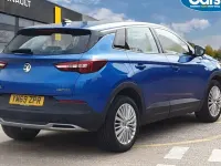 Used Vauxhall Grandland X Business Edition 131 HP (96 kW) 2020 Blue SUV