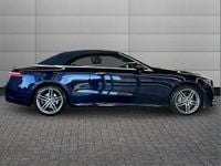 Used Mercedes E400 AMG Line Premium Plus 340 HP (250 kW) 2018 Blue Cabriolet