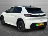 Used Peugeot e-208 Premium 98 kW (134 HP) 2021 White Hatchback