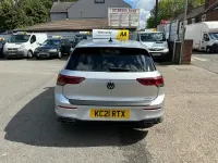 Used VW Golf VII R-line 150 HP (110 kW) 2021 Silver Hatchback
