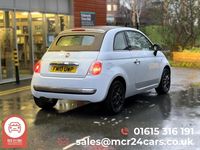 Used Fiat 500C Lounge 69 HP (50 kW) 2010 Blue Cabriolet