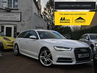 Used Audi A6 S-Line 190 HP (139 kW) 2018 White Estate