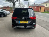 Used VW Touran R-line 150 HP (110 kW) 2020 Black MPV