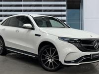 Used Mercedes EQC400 AMG line 300 kW (408 HP) 2022 White SUV