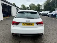 Used Audi A1 Sportback S-Line 125 HP (91 kW) 2018 White Hatchback