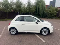 Used Fiat 500 Lounge 69 HP (50 kW) 2015 White Hatchback
