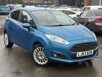 Used Ford Fiesta Titanium 100 HP (73 kW) 2013 Blue Hatchback