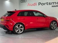 Used Audi A3 Black Edition 150 HP (110 kW) 2025 Red Hatchback