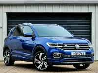 Used VW T-Cross R-line 2019 Blue SUV