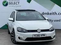 Used VW Golf VII GTE 204 HP (150 kW) 2016 White Hatchback