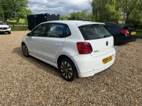 Begagnad VW Polo S 2017 Vit Halvkombi