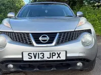 Used Nissan Juke Tekna 2013 Silver SUV