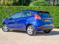 Used Ford Fiesta Zetec 2017 Blue Hatchback
