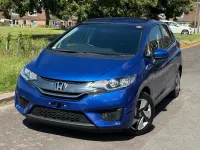 Used Honda Fit Hybrid 2014 Blue Hatchback