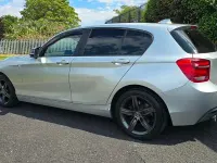 Used BMW 118 Sport Line 143 HP (105 kW) 2014 Silver Hatchback