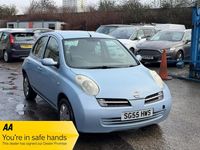 Used Nissan Micra SE 79 HP (58 kW) 2005 Blue Hatchback