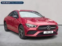 Used Mercedes CLA250e AMG line 2023 Red Coupe