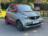 Used Smart ForTwo Cabrio Premium 71 HP (52 kW) 2016 Grey Cabriolet